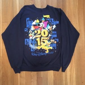 Walt Disney World 2015 Crewneck, L